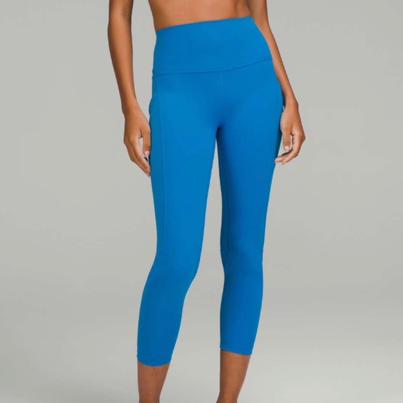 Lululemon Align High-Rise Pant with Pockets 25" Poolside Blue Size 4 - Picture 4 of 7